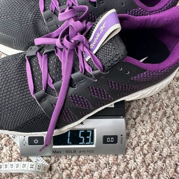 Reebok Women's Fusion Flexweave safety Athletic Work Shoes Black Size 10 wide - Picture 8 of 9